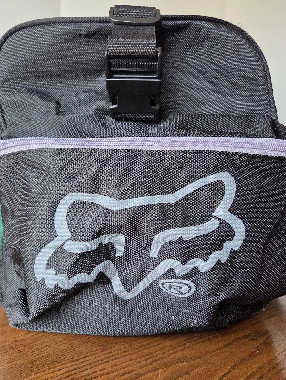 Fox Racing Gear Duffle Bag Lrg Green “Riders with Soul” Dirt Bike Motocross EUC